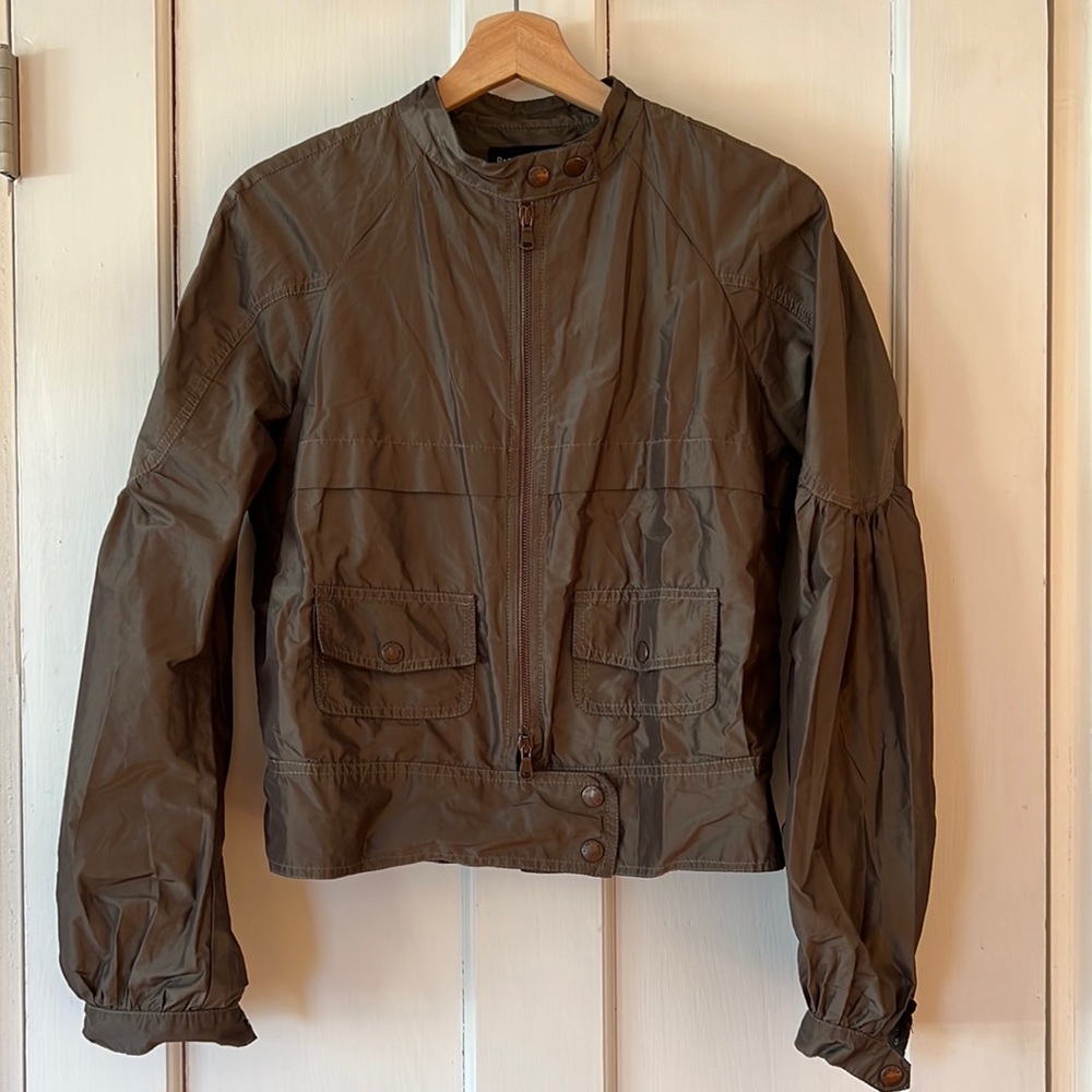 Patrizia Pepe cropped windbreaker